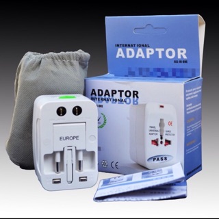 [ลด15% โค้ด PMB0103] Adaptor Universe ปลั๊กไฟเดินทางทั่วโลก