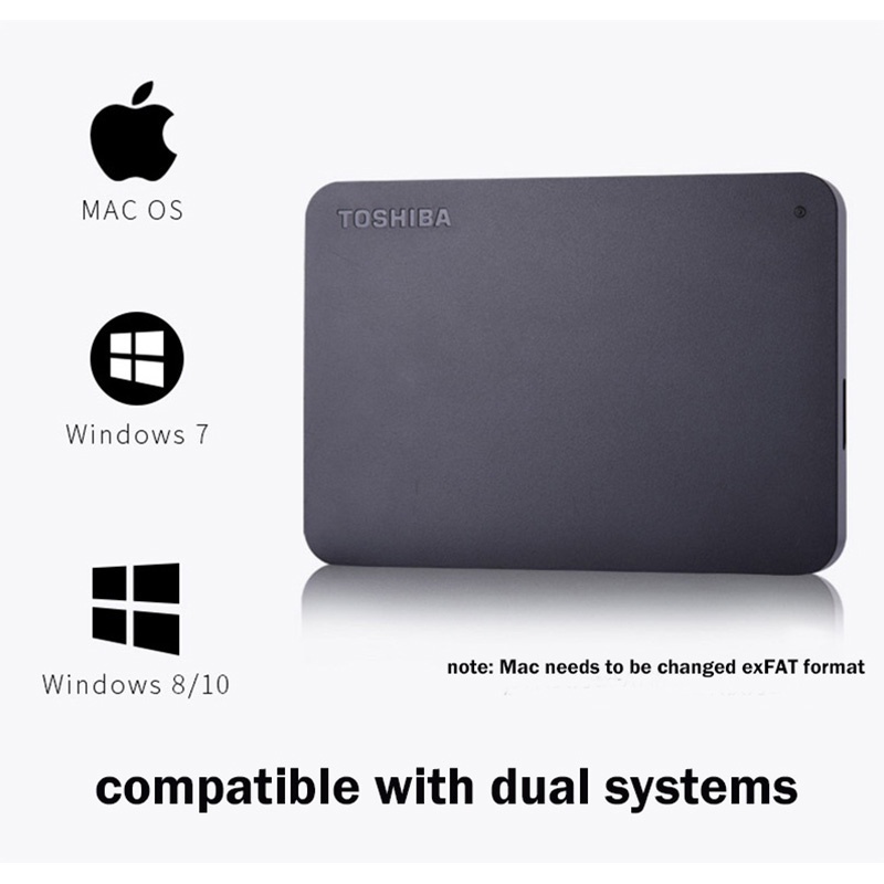 Toshiba 2TB/1TB/500GB HDD 2.5'' Portable ExternDisk HD Externo USB3.0 External Disk Harddisk #7