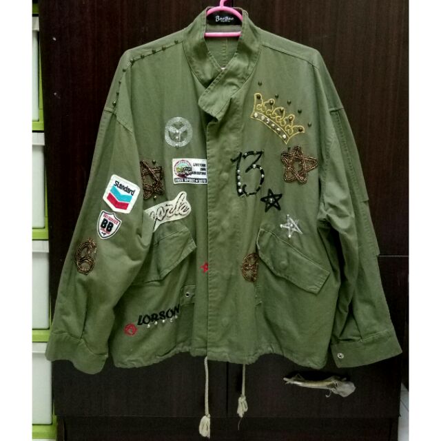 เสื้อแจ็คเก็ตทหารมือสอง ยี่ห้อ Bao Bao