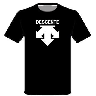 เสื้อยืด คอกลม พิมพ์ลาย Descente