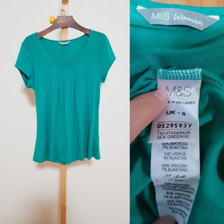 เสื้อ​ยืดมาร์คแอนด์สเปนเซอร์  Marks &amp; Spencer จากอังกฤษ​ของแท้