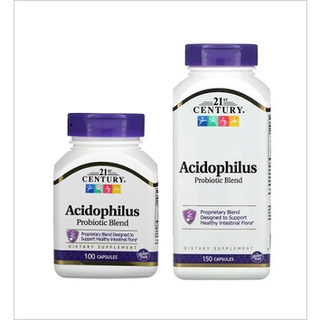 Acidophilus Probiotic Blend, โพไบโอติก 21st Century