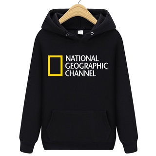 ready stock whole year Party Clothes Outwear Plus Size Hoodie National Geographic Channel Jumpe Mens Pure Cotton Hoodies Birthday Gift Best Gift For Friend