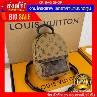 [งานเปะมาก] Louis Vuitton Palm Springs Mini Backpack 7 นิ้ว Original Grade Full Set Option