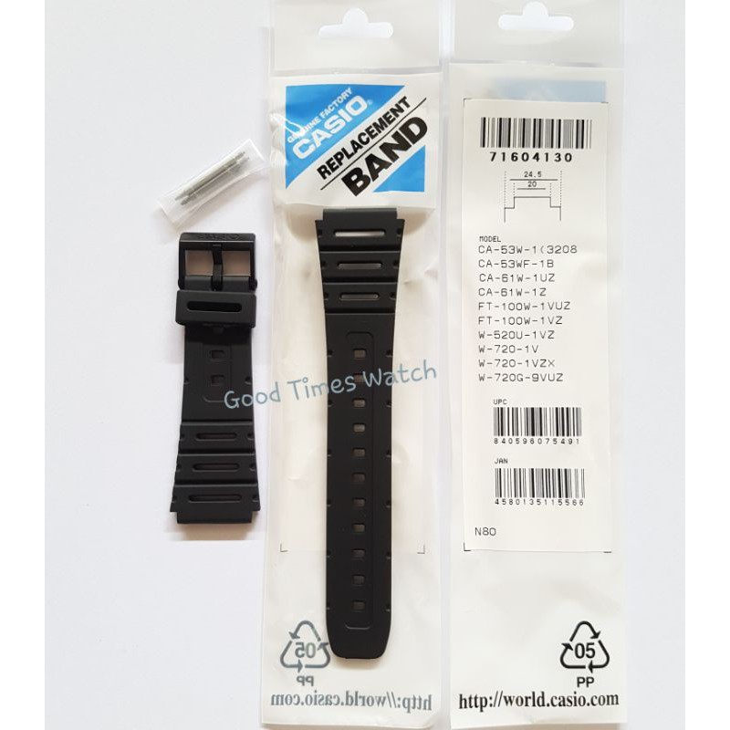 CASIO CA 53W CA 61W FT 100W W 520 W 720 CA 53 W 741 Casio Original