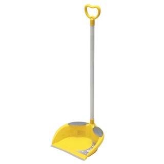 ที่โกยผงลายใบไม้ พร้อมขอบยาง แบล็คแมน ไม้กวาด ที่โกยผง Leaf pattern dustpan with rubber edge Blackman