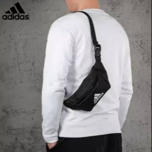 Adidas กระเป๋าคาดอกคาดเอว ยอดฮิต รุ่นใหม่ชนช็อป ของแท้ล้าน%