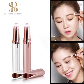 Shiny B&amp;S【พร้อมส่ง】เครื่องกันคิ้วไฟฟ้า กันคิ้วไฟฟ้า เครื่องกันคิ้ว(ไฟฟ้า)  ชาร์จ USB ที่กันคิ้ว กำจัดขน ที่กันขนคิ้วไฟฟ้า