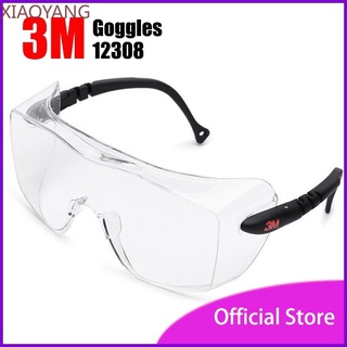 3M 12308 แว่นตานิรภัยแว่นตาป้องกัน Anti-Fog Goggle แว่นตาป้องกันดวงตาแว่นตา [ใส/ โปร่งใส]