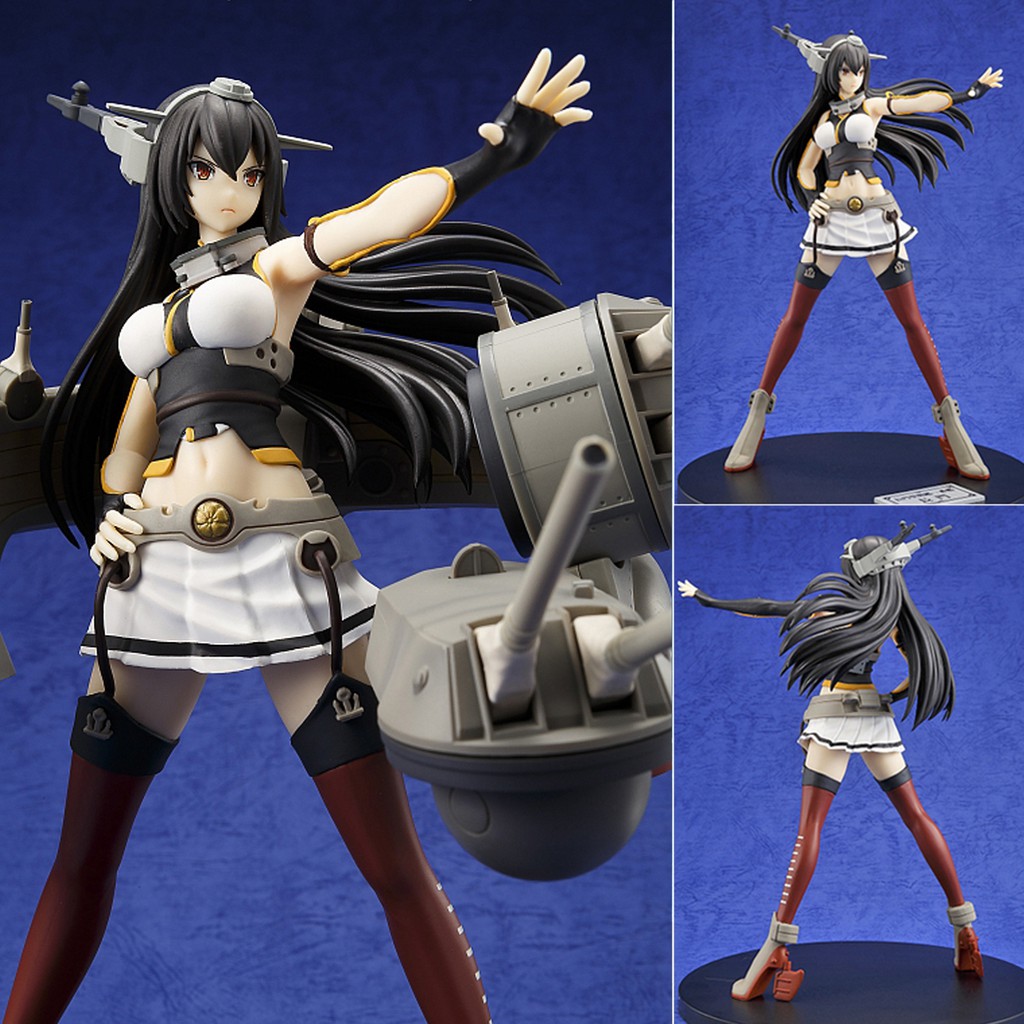 Model Figure งานแท้ Original Kantai Collection Kancolle คันไตคอลเลกชัน เรือรบ โมเอะ Nagato เรือบัญชา