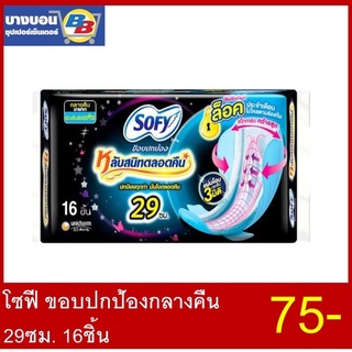 Sofy กลางคืน 29ซม 16ชิ้น ผิวสัมผัสแห้ง