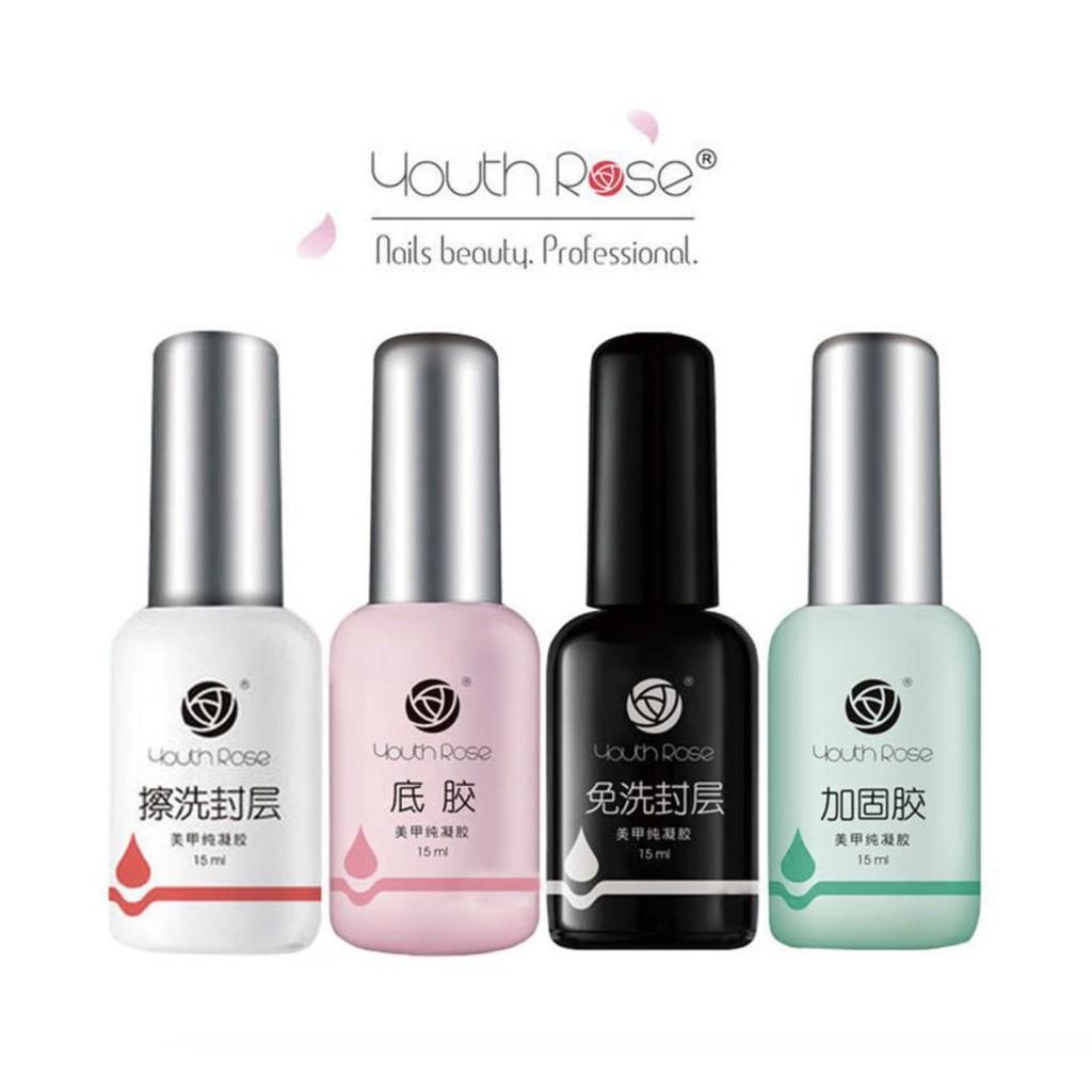 เบสเจล Base gel แบรนด์ Youth Rose 15 ml