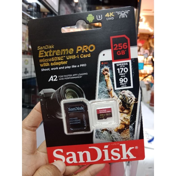 การ์ด SanDisk Extreme Pro MicroSDXC UHS-I