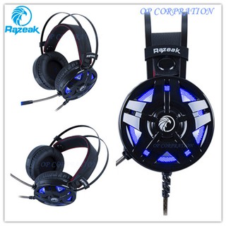 Razeak RH-X01หูฟังเกมมิ่ง 7.1 Surround Gaming Headset（หนังลอกมีตำหนิ）