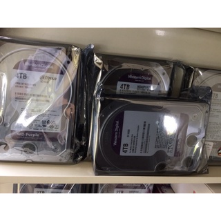 WD Purple 4 TB For CCTV ( สีม่วง ปก.3 ปี )