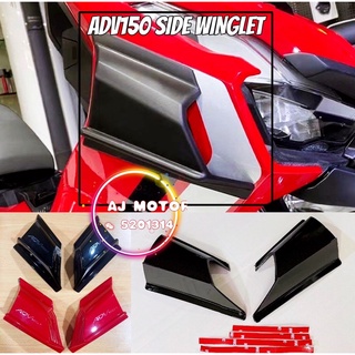 Adv150 ADV160 ฝาครอบขาด้านข้าง HONDA ADV 150 160 TEPI LEG SHIELD KEPUK FAIRING DEPAN BODY SET LAMPU LIGHT