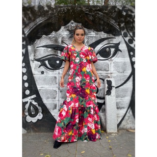 Flower Power Maxi Dress