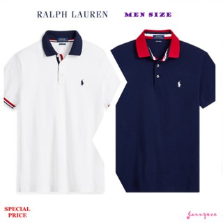 RALPH LAUREN CUSTOM SLIM FIT MESH POLO (MEN SIZE)