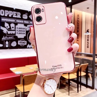 เคสโทรศัพท์ Hot Sale Handphone Case OPPO A77 5G A57 A96 A76 A95 A55 A16K A16 4G 5G Fashion 6D Electroplate Casing TPU Silicagel Softcase All Inclusive Camera Shockproof Protection Back Cover เคส