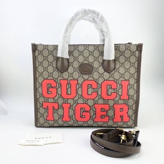 กระเป๋าสะพาย กุชชี่ Tiger lunar small tote bag Size 12.5”