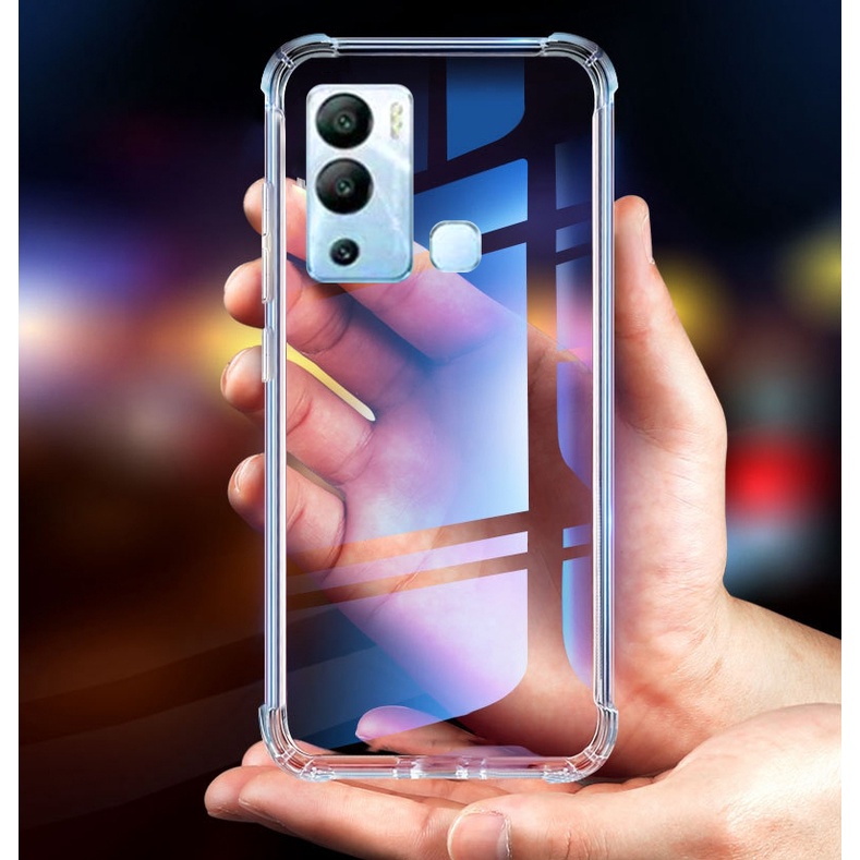 Infinix Hot 12 Play / Hot 12 / Hot 12i Case TPU Clear Soft TPU Protective Phone Cover