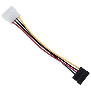 สาย SATA Power Cable Lead Splitter To 4-Pin Adapter