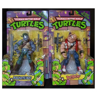 TMNT : 2013 TEENAGE MUTANT NINJA TURTLES CLASSIC : ROCKSTEADY &amp; BEBOP รุ่น 7 นิ้ว จุดขยับเทพ [RARE]