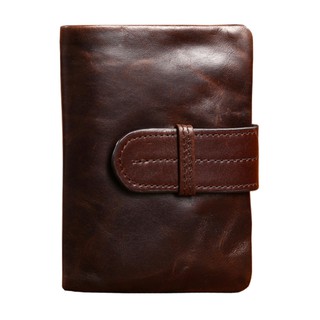 Fin 1 กระเป๋าเงิน กระเป๋าสตางค์ กระเป๋าหนังวัวแท้ 100% cowhide Genuine Leather Man Wallet Purse 1204