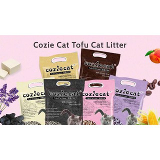 COZIECAT TOFU  Cat Litter  ทรายแมวเต้าหู้ 7 ลิตร