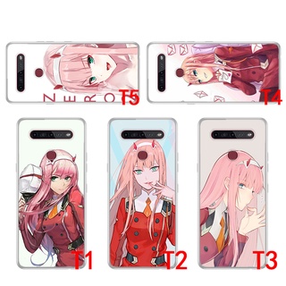 เคสโทรศัพท์มือถือแบบนิ่ม ลายอะนิเมะ franxx wiki zero two 20GBY สําหรับ Tecno Spark 5 6 KE7 KE5 Go 7 Camon 15 16 17P CG7 17 Pro