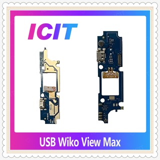 USB Wiko View Max อะไหล่สายแพรตูดชาร์จ แพรก้นชาร์จ Charging Connector Port Flex Cable（ได้1ชิ้นค่ะ) ICIT-Display