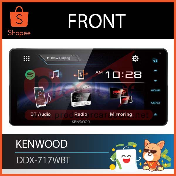 จอ Kenwood DDX 717 WBT
