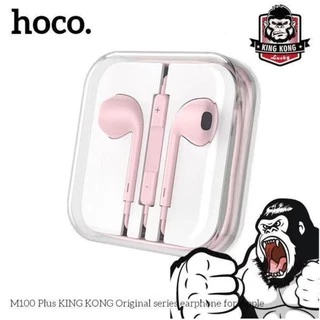 ✅ HOCO M100Plus หูฟังเอียร์บัด 3.5mm / Type-C รองรับมือถือ คอมพิวเตอร์ โน๊ตบุ๊ค หูฟังมีสาย DM52 hc3