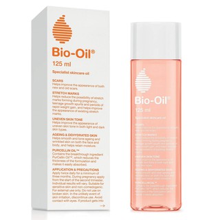 Bio Oil ไบโอ ออยล์ บำรุงผิวแตกลายและรอยแผลเป็น 125ml.