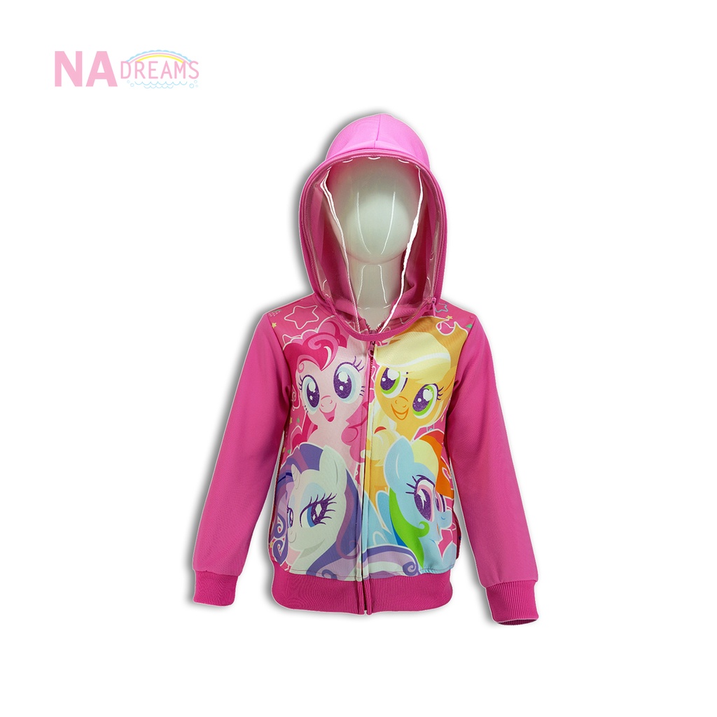 My Little Pony เสื้อแจ็คเก็ต เสื้อแขนยาวมีหมวก Jacket ลายการ์ตูนโพนี่ My little pony เสื้อกันหนาว - รูปที่ 6