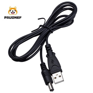 สายเคเบิ้ลแจ็ค Usb To 5.5มม. / 2.1มม. 5V Dc Barrel