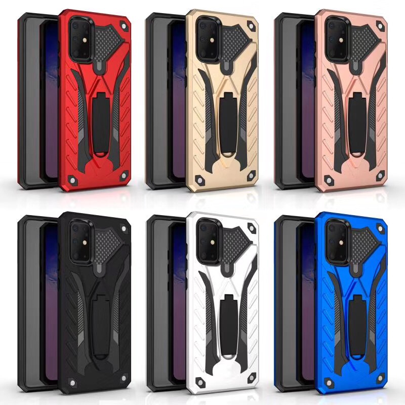Robot case เคสหุ่นยนต์ iPhone X / XS / XS Max / XR / iPhone 11 / 11Pro / 11Pro Max  เคสไฮบริด มีขาตั