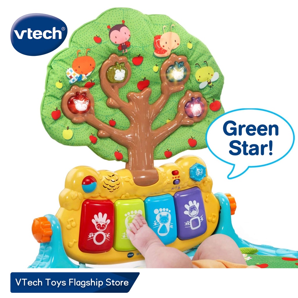 VTech Official Store 4 In 1 New Born Baby Gym Playmat Activity Gym Infant แผ่นรองคลาน เพลยิม เสื่อรองคลาน 0/3 Months