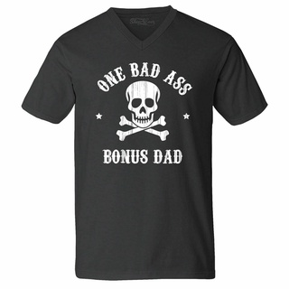 ขายดี!กระหน่ํา เสื้อยืดลําลอง แขนสั้น คอกลม พิมพ์ลาย One Bad Bonus Dad สําหรับผู้ชาย MJabgb50COhifm23S-5XL