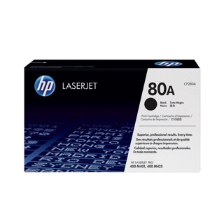 Toner HP รุ่น 80A Black