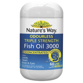 Natures Way Advanced Omega Triple Strength Fish Oil 60 Capsules