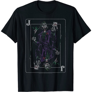 เสื้อยืดผ้าฝ้ายพรีเมี่ยม เสื้อยืด พิมพ์ลายการ์ตูน Dc Comics Batman Jokers