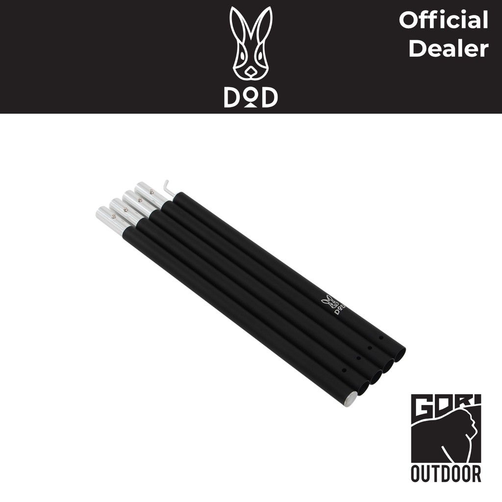 DoD Big Tarp Pole Black