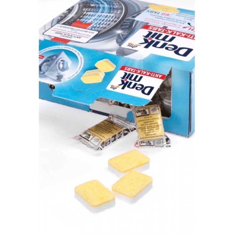 (od 1 เม็ด) Denkmit เม็ดทําความสะอาดกลองเครื่องซักผ้า ผลิตในประเทศเยอรมนี - รุ่นใหม่ 2020