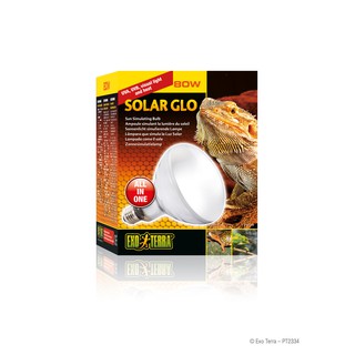 Exo Terra - Solar Glo 80W Sun Simulating Lamp 160W   หลอดจำลองแสงอาทิตย์ 80 วัตต์ หลอดไฟสำหรับสัตว์เลี้ยง