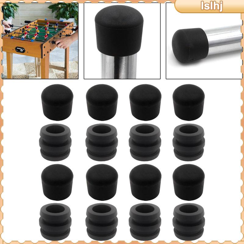 [ราคาจำกัดเวลา] Rod Bumpers End Caps Standard Foosball Tables Fussball Parts Foosball Ball Replacement Rubber Bumper #6