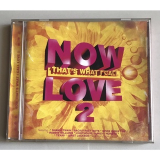 ซีดีเพลง ของแท้ ลิขสิทธิ์ มือ 2 สภาพดี...199 บาท รวมศิลปิน อัลบั้มรวมฮิต "Now Thats What I Call Love 2"