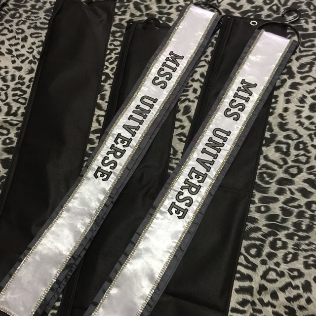 สายสะพาย มิสยูนิเวิร์ส Miss Universe Sash