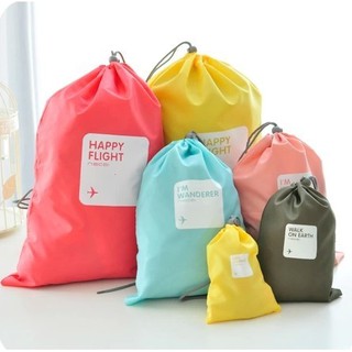 กระเป๋าถุงจัดระเบียบ เซ็ต 4 ชิ้น