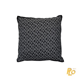 หมองอิงผ้าซาติน ขนาดใหญ่ สำหรับหนุนและอิง หนานุ่มสบาย | Philos Pillow Black With Satin Back Large : PL150111